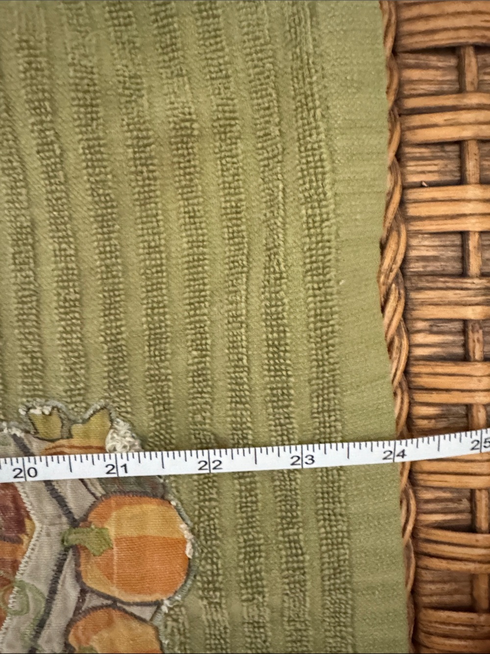 Green Pumpkin Patch Hand Towel - Picture 6 of 7